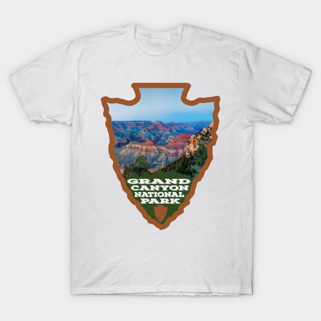 Grand Canyon National Park arrowhead T-Shirt by nylebuss